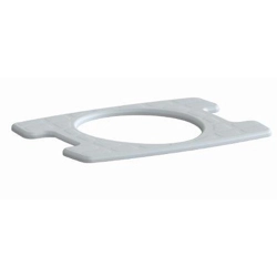 vendita online Cuscino morbido con foro colore grigio chiaro Sanitari e accessori per bagno Kdesign